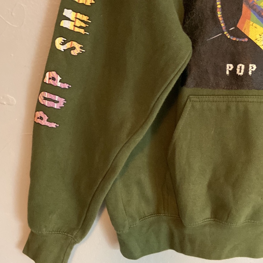 Pop Smoke Three Layer Cross sz M Hoodie - Picture 3 of 8